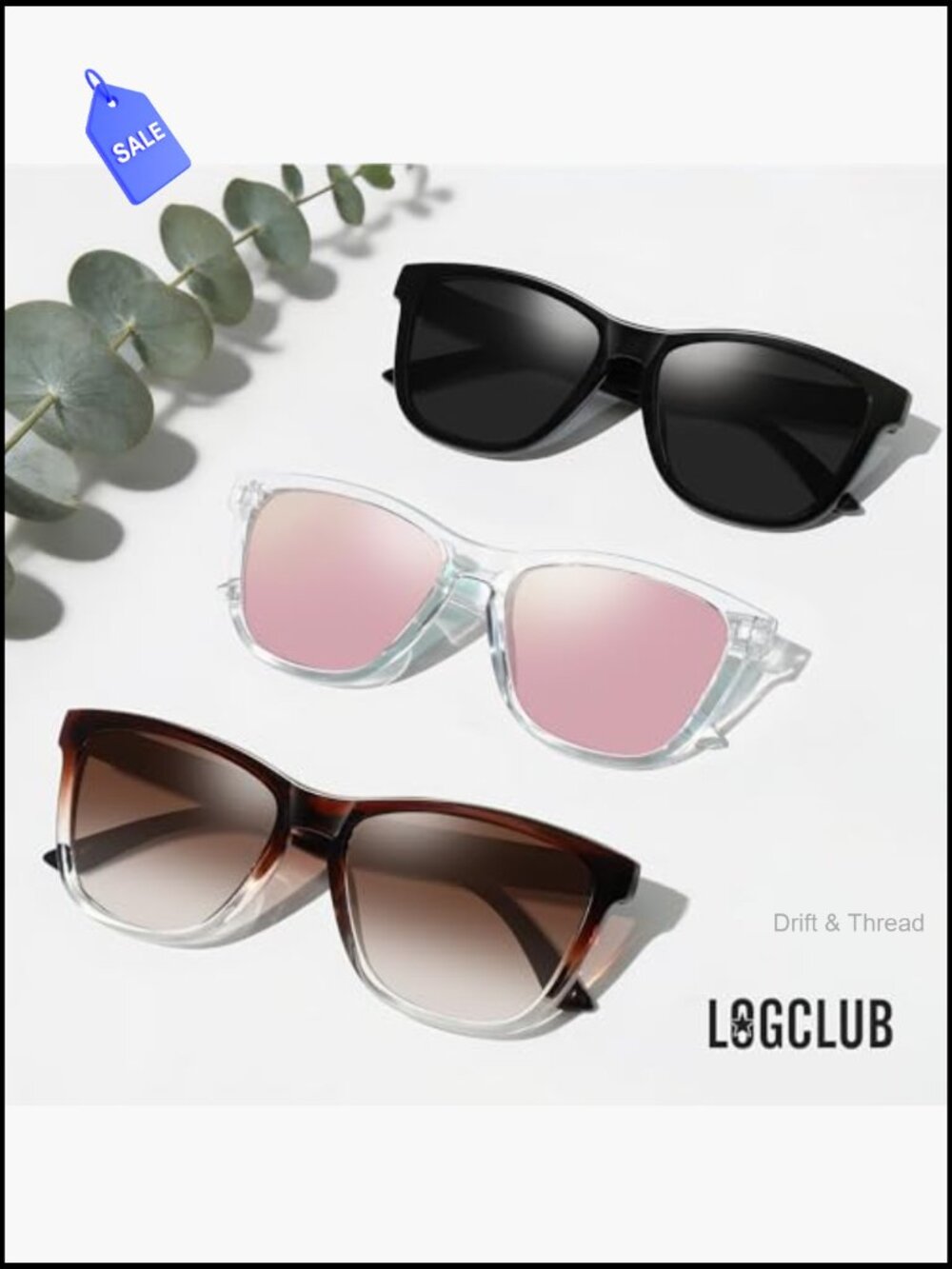 Classic Retro Polarized Sunglasses UV Protection HD Lens Lightweight Driving - Picture 6 of 7